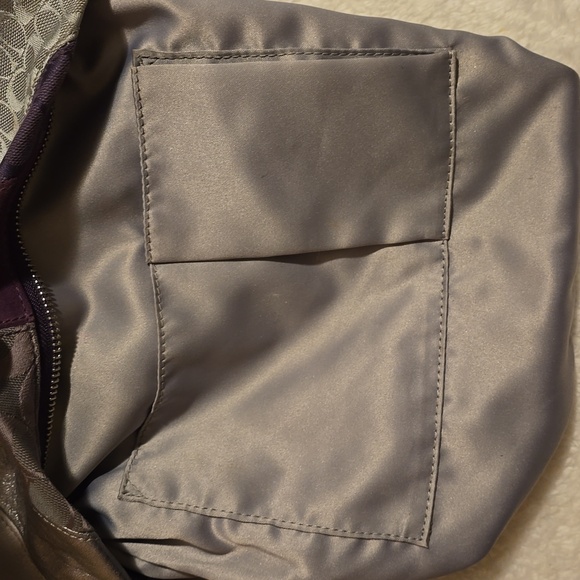 Coach EUC PatchWork CHEVRON Crossbody + Matching Clutch - Picture 13 of 17